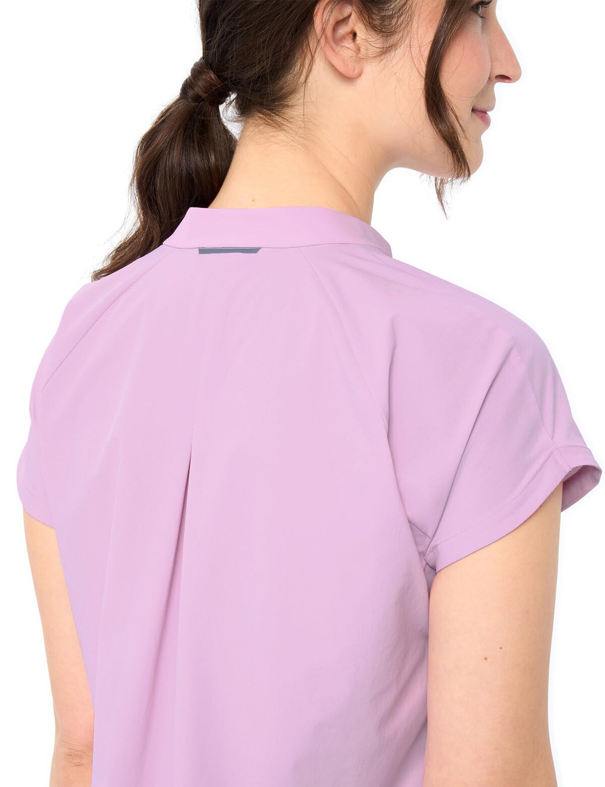VAUDE Yaras SL Shirt II, atmungsaktiv & elastisch – Raspberry – Gr. 42