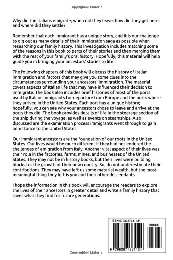 Italian Immigration to America - Image 2