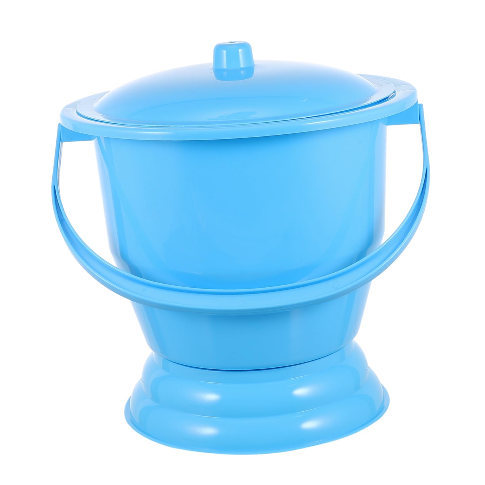 COLLBATH Urine Bucket Spittoon Lid Portable Urinal Pot for Adults Nighttime Pee Pot Thick Material Handle Non-Slip Easy to Cle