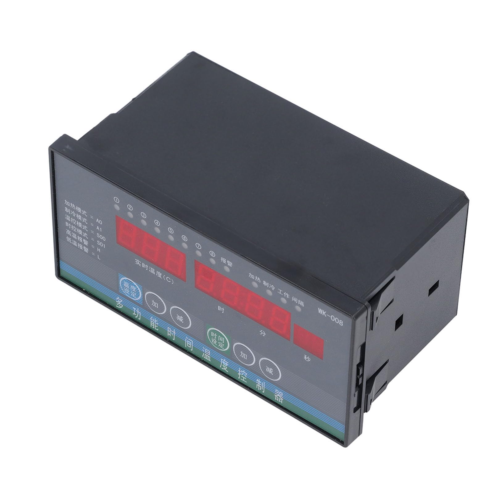 Termostato Digital, Ajuste de Calefacción y Refrigeración, Controlador de Temperatura Digital de 110-230 V para Agricultura de Invernadero