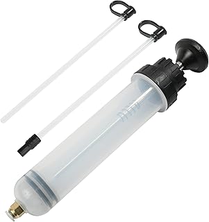 AOCISKA 200CC Fluid Extractor,Automotive Fluid Extractor Pump, Extraction&Fill Pump,Engine Oil Extractor Pump Brake Fluid Extraction Syringe,Fluid Oil Change Evacuator.
