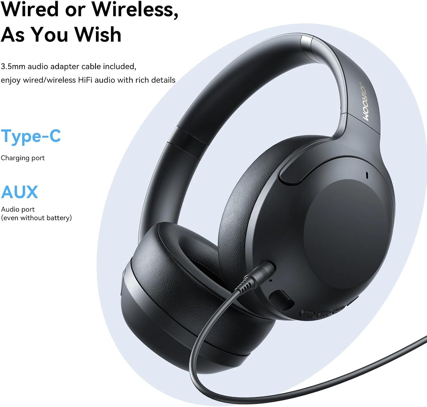 JOYROOM JR-JH2 Noise Cancellation Feature