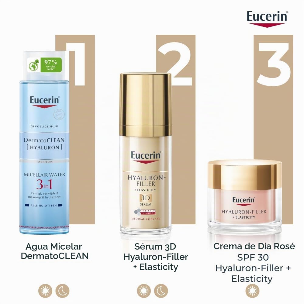 Eucerin Hyaluron-Filler + Elasticity Daycream Rose SPF30
