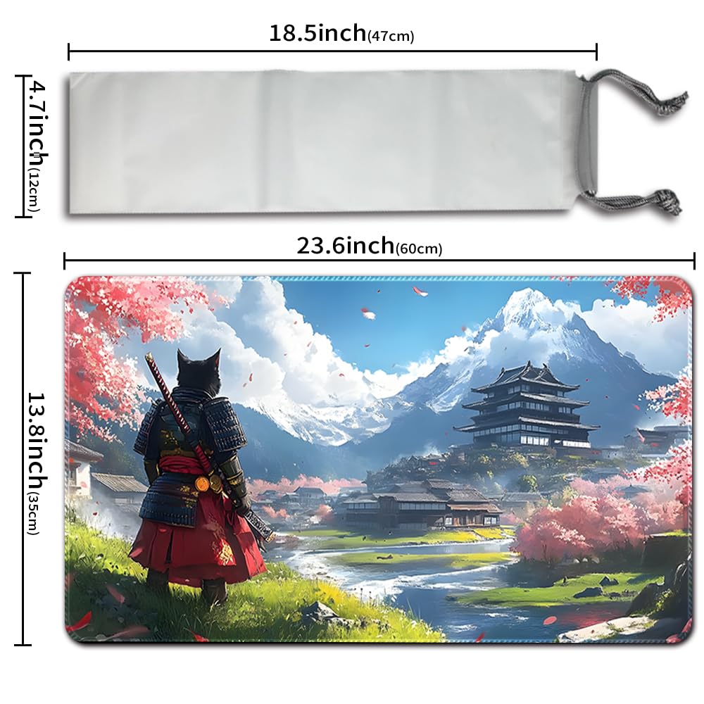 MTG Play Mat MTG PlayMat -60 cm x 35 cm, Original Art, Non-Slip TCG Play Mat with Rubber Base and Stitched Edges - Image 3