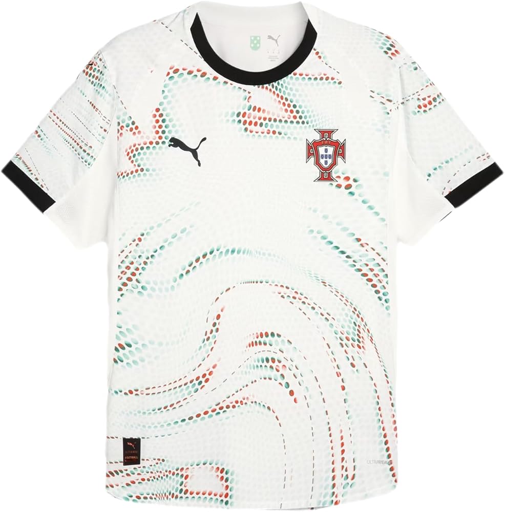 Amazon.com: PUMA Mens Portugal '25 Away Graphic Crew Neck Short