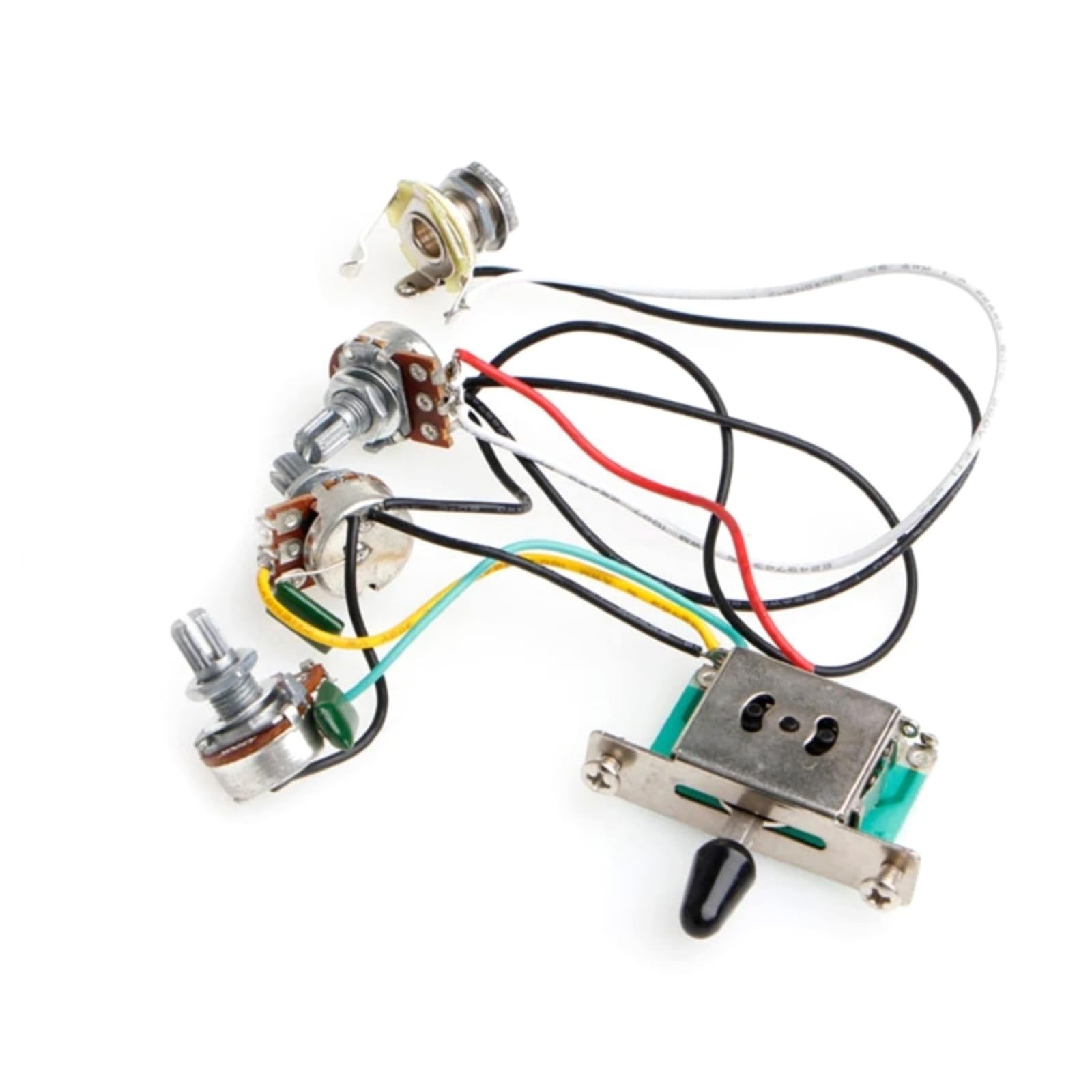 CUNZJIA Premium Electric Guitar Wiring Harness Guitar Repair Component Pickup Harness Suitable for Clear Signals and Rich Tone