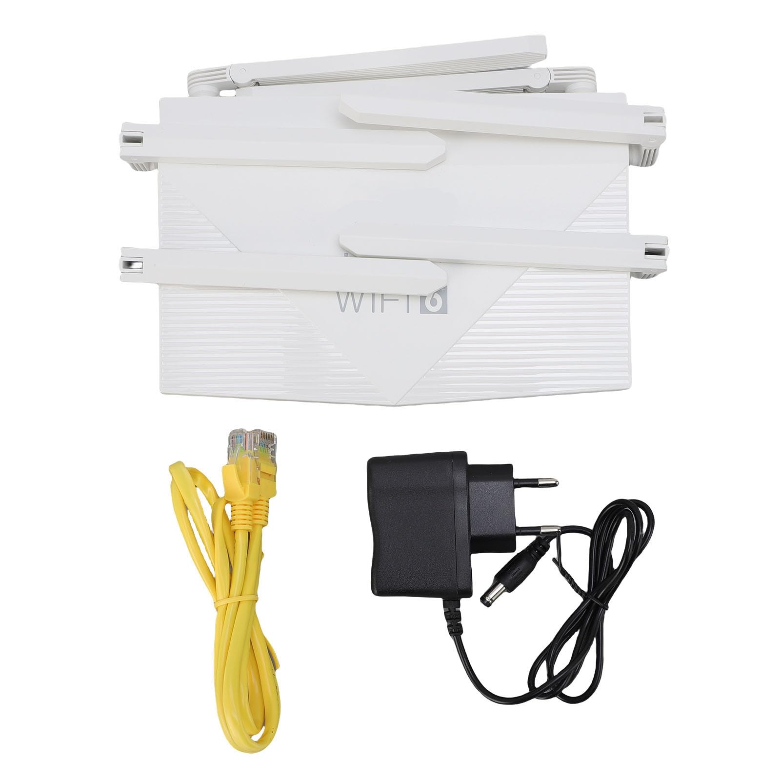 Zunate Router WiFi 6 Scheda SIM 4G LTE |Router Wireless CPE da 300 Mbps con 6 Antenne per Viaggi all'aperto in Rete Domestica