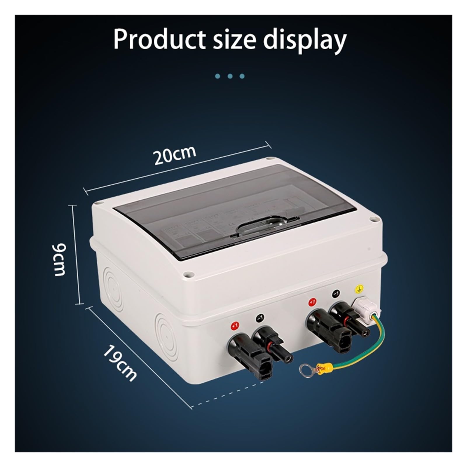 Amazon.com: Solar Combiner Box New 600V 1 Input 1 Output
