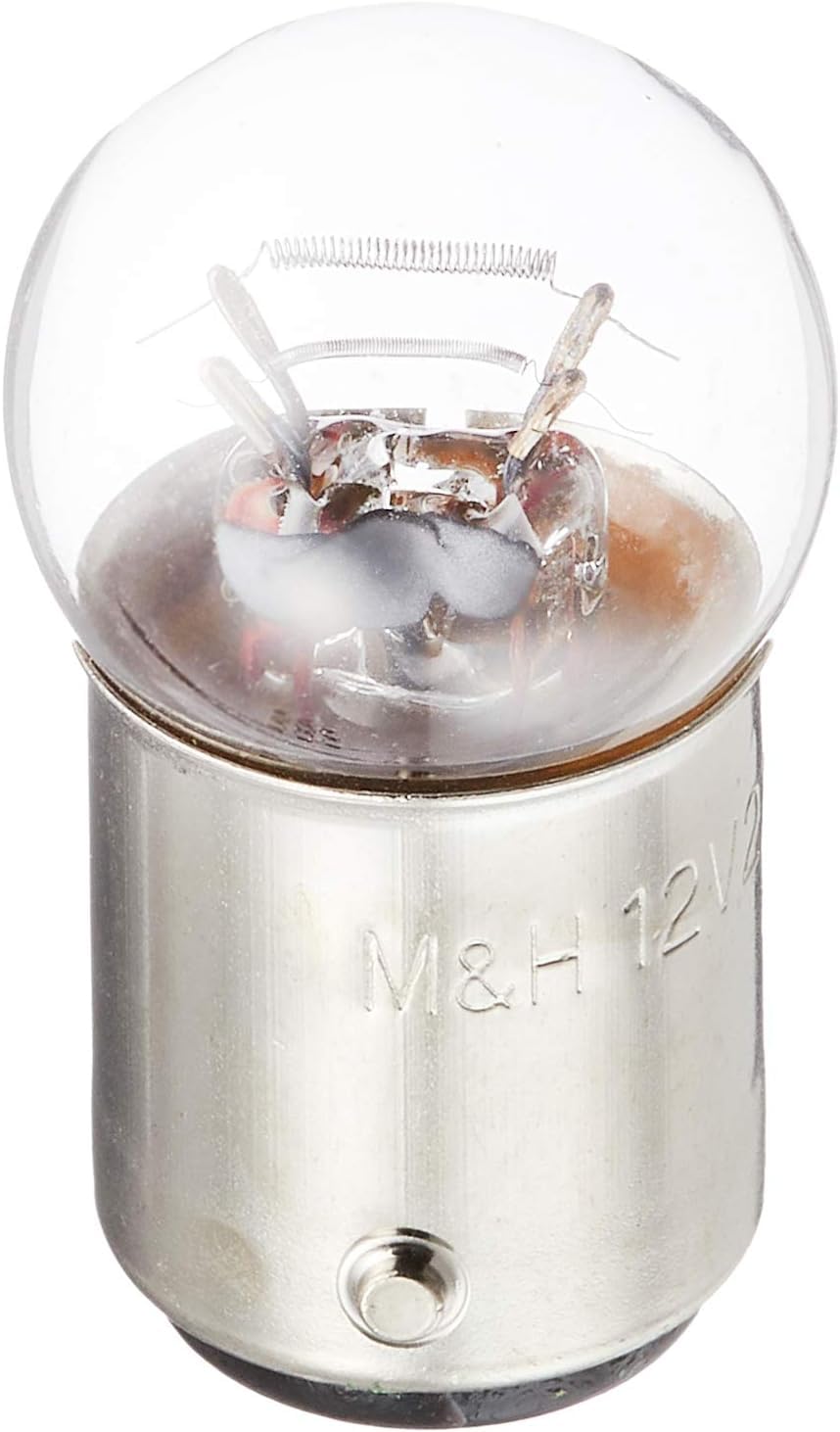 Amazon | M&Hマツシマ 電球 12V27/8W クリアー G18 BA15D 平行