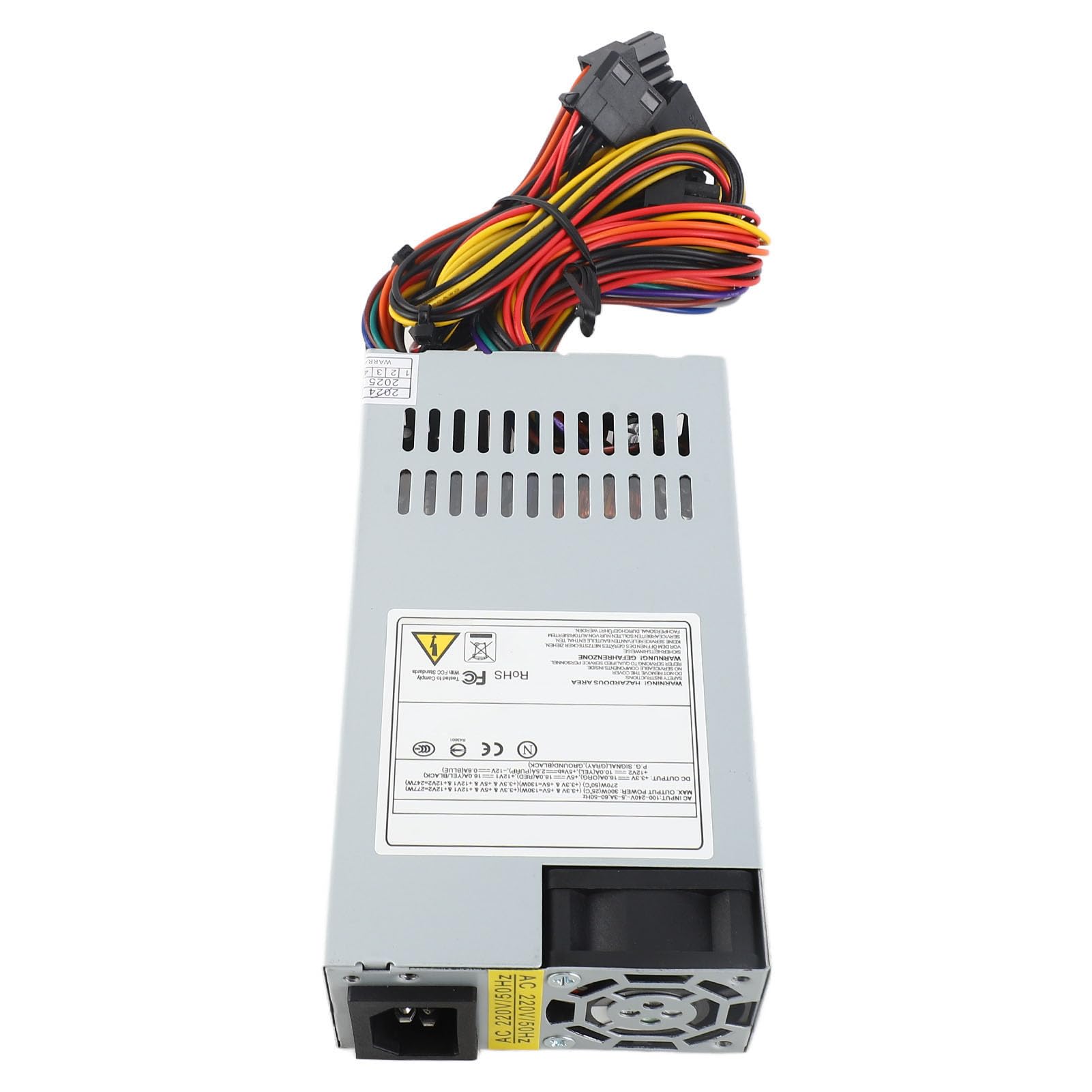 Keenso 60LE 1U Forti turbine metalliche -Dissipazione di calore Alimentazione 270W Alimentatore stabile per alimentazione Flex ATX, server, tutto in una sola macchina