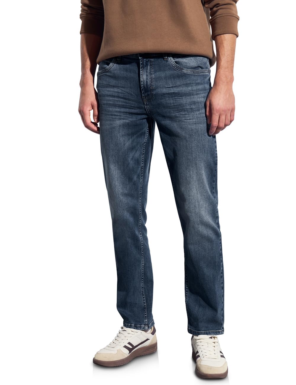 Street One MEN Herren Straight Leg Jeans