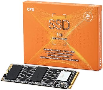 Amazon | シー・エフ・デー販売 CFD RGAX シリーズ M.2 NVMe (1TB) 3D