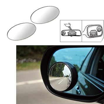 Vetra Round Shaped Rear Side Blind Spot Mirror for Maruti Suzuki New Alto 800
