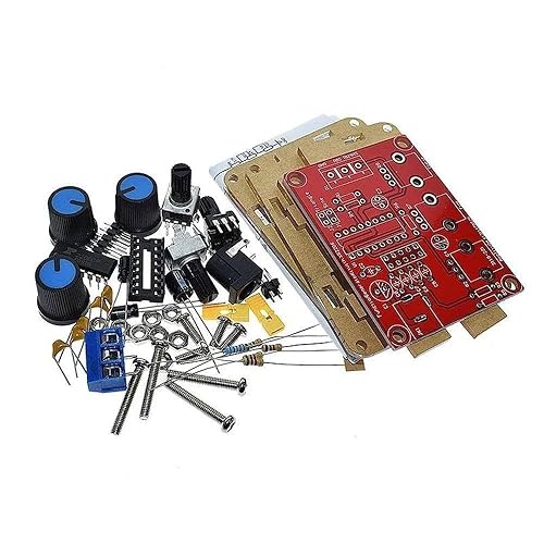 XR2206 Función Generador de Señal Kit DIY SinoTriánguloCuadrado Salida 1Hz-1MHz Generador de Señal Amplitud de Frecuencia Ajustable