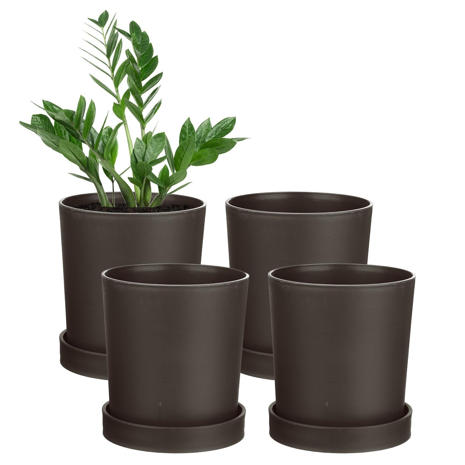 M METERXITY 4-Pack Plant Pots