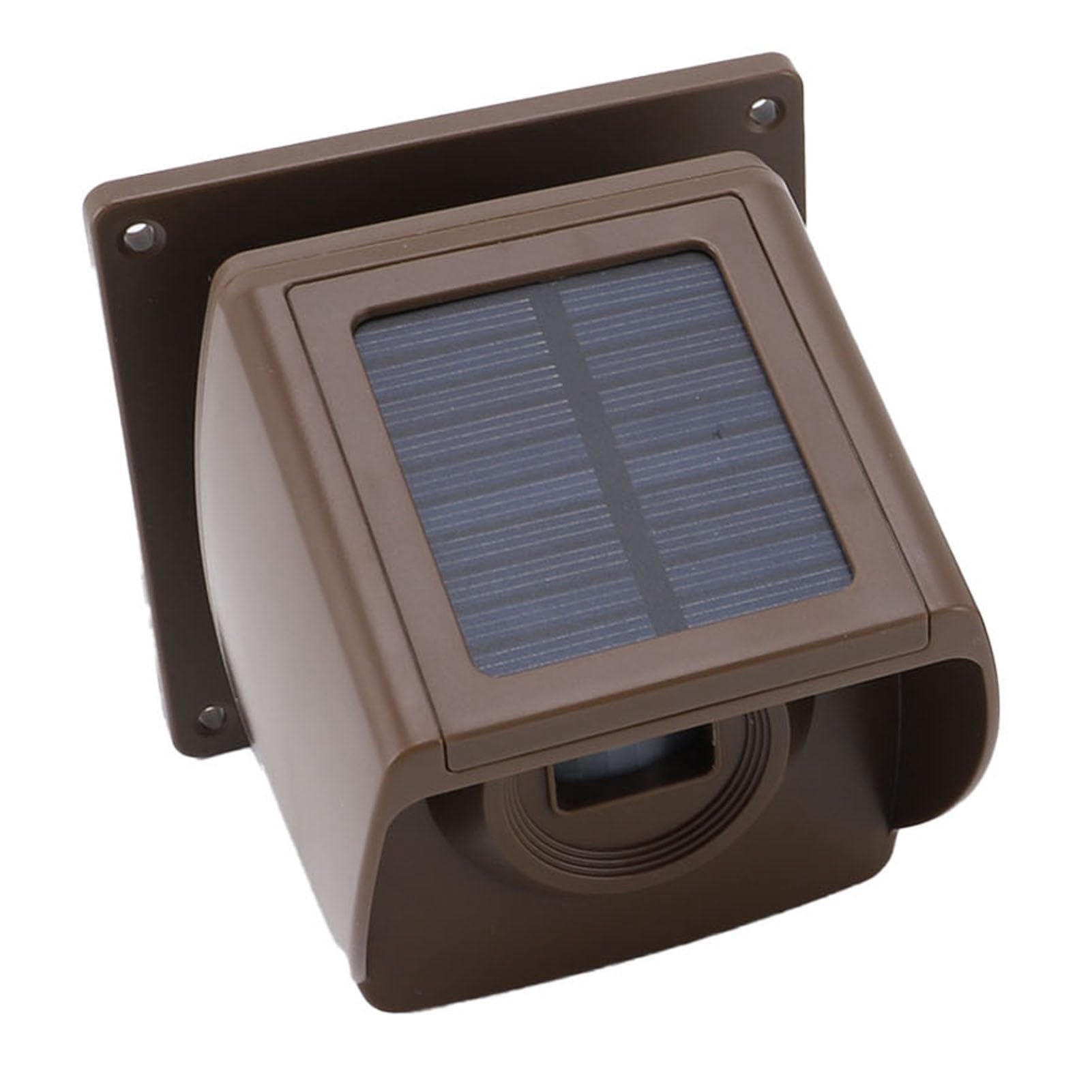 Sensore di Movimento Esterno Wireless con Allarme per Vialetto a Lungo Raggio per Uso in Giardino Alimentato a Energia Solare 1 unità