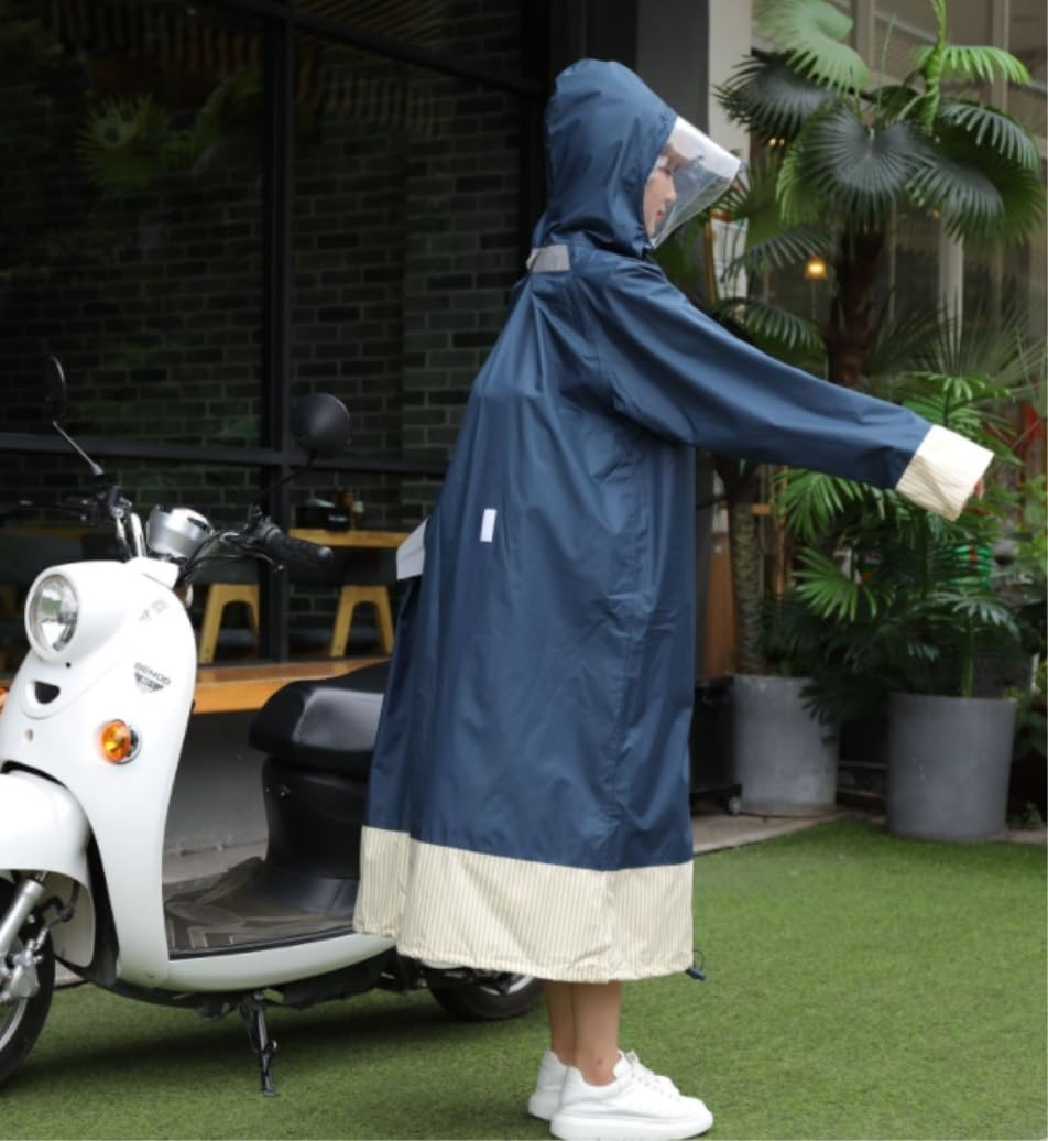 Poncho Antipioggia Impermeabile Impermeabile Donna Cappotto Antipioggia Poncho Traspirante Portatile Idrorepellente Mantella Antipioggia