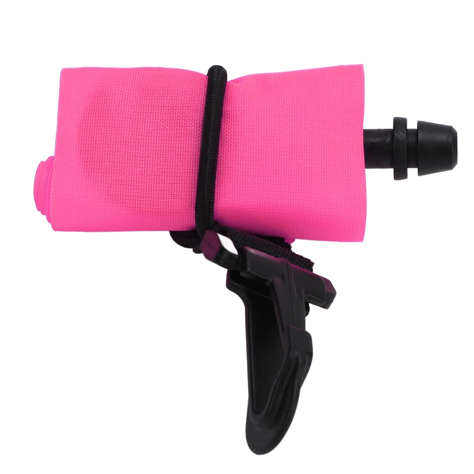 Mini Diving SMB Marker Buoy Waterproof High Visibility Diving Buoy for Underwater Activities (Fluorescent Orange)