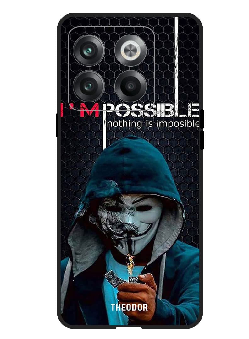 Theodor Protective Case Anti Scratch Shock Proof Bumper Cover For OnePlus 10T Nothing Is Impossible 1