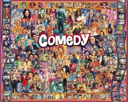 White Mountain Puzzles Comedy - 1000 Piece Jigsaw Puzzle