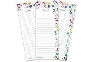 Current Color Swirl 50-Sheets Personalized Name & Initial Notepads