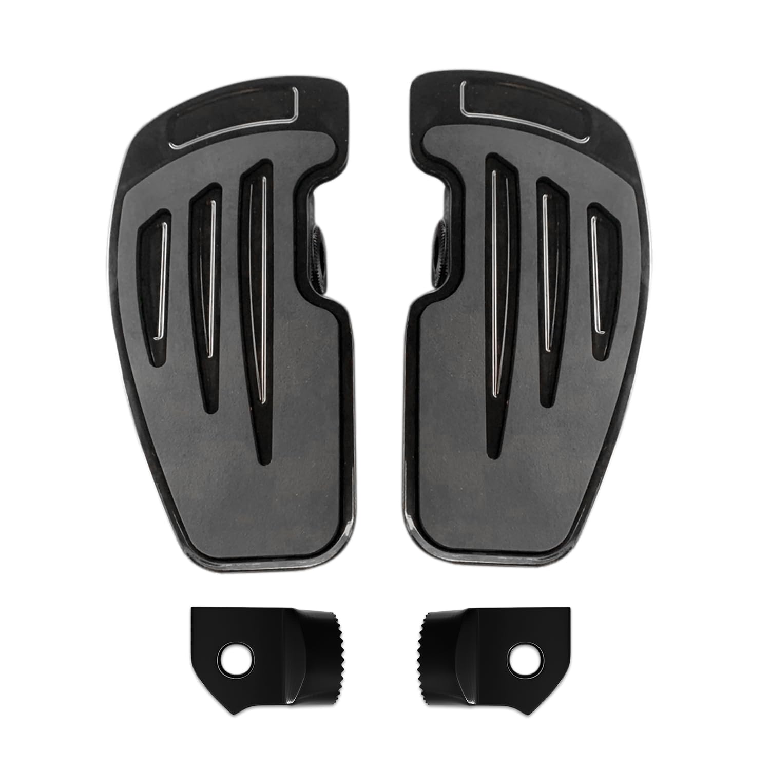 CNC Motorrad Fußstütze Für Vulcan S 650 VN650 EN650 VulcanS650, Verstellbare rutschfeste Motorrad-Vorderfußpedal Trittbretter Passagier Fußrasten