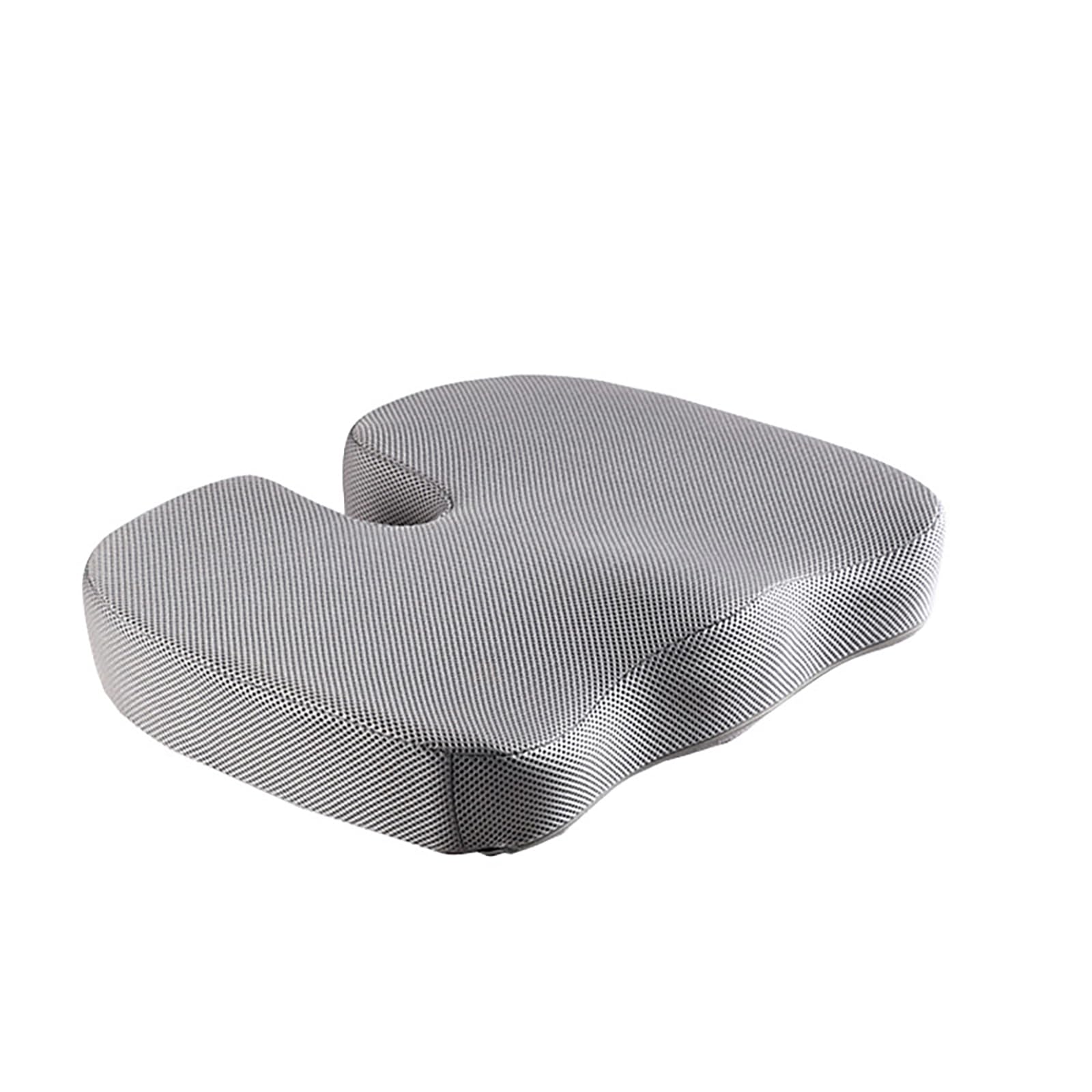 Cuscino Ortopedico Per Coccyx – Cuscino In Memory Foam – Allevia Il Dolore Alla Schiena, Sciatica E Al Coccige – Perfetto Come Cuscino Per Sedia Da Ufficio Auto O Sedia A Ruote,Grey1-45*35*7cm