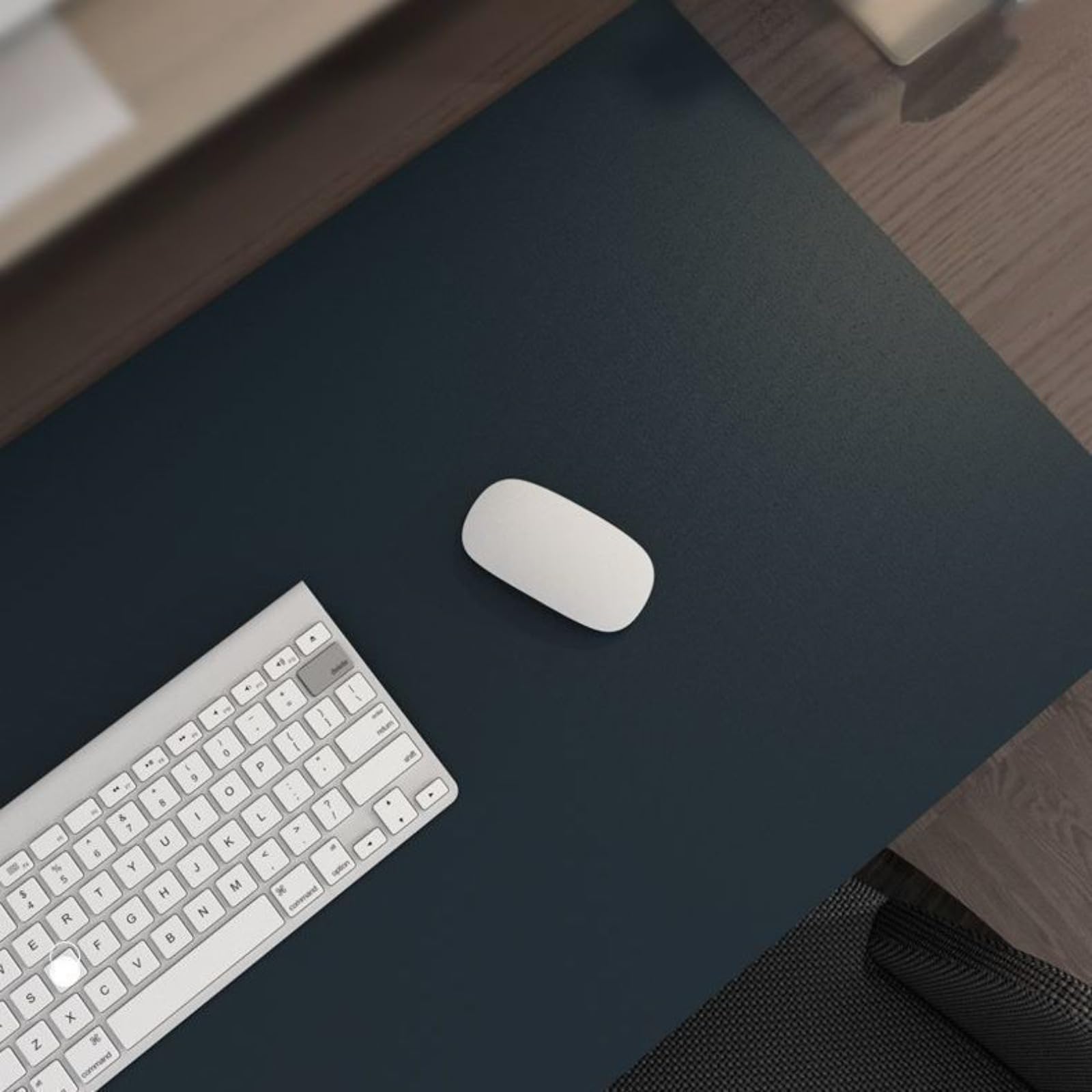 Tappetino per mouse completo in pelle PU, grande protezione per tappetino da scrivania multifunzionale, tappetino da scrivania ergonomico antiscivolo, tappetino per mouse impermeabile per ufficio