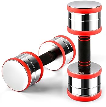 Amazon | DoubleTT ダンベル 2.5kg2個セット 可変式 0.95kg