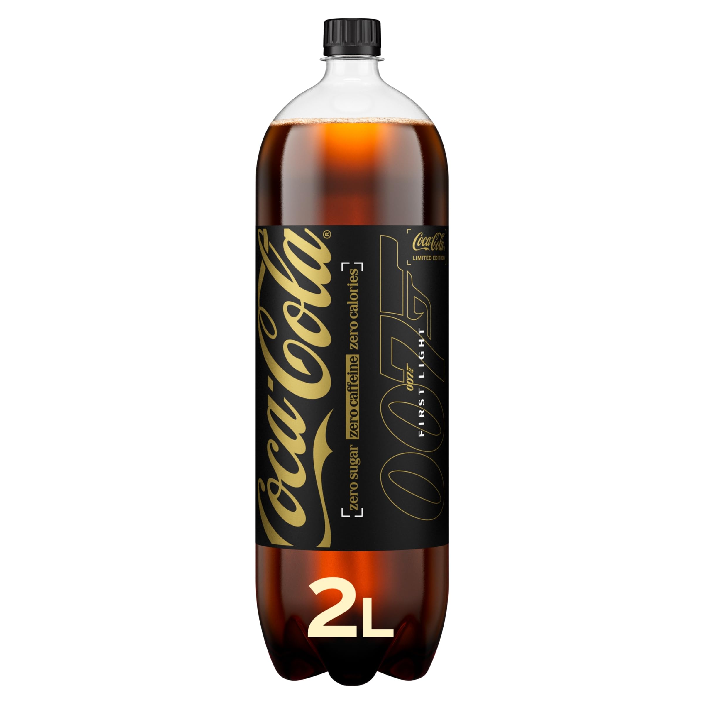 Coca-Cola Zero Sugar Zero Caffeine Soft Drink Bottle, 2L