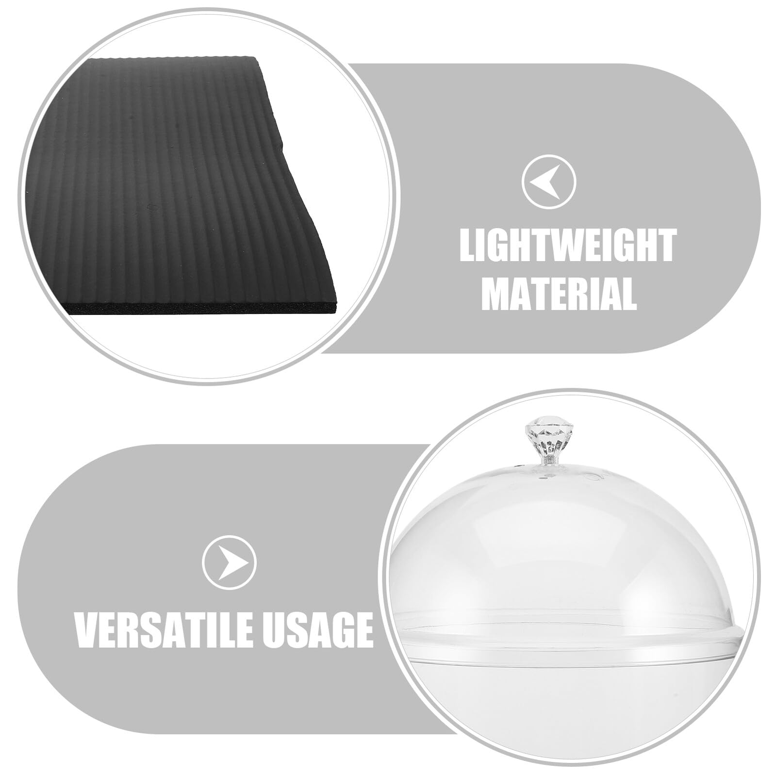 Cubierta Insonorizante Pequeña para Licuadora, Carcasa Transparente de Material Suave, Protector de Licuadora con Reducción de Ruido Eficaz para Cocina Doméstica