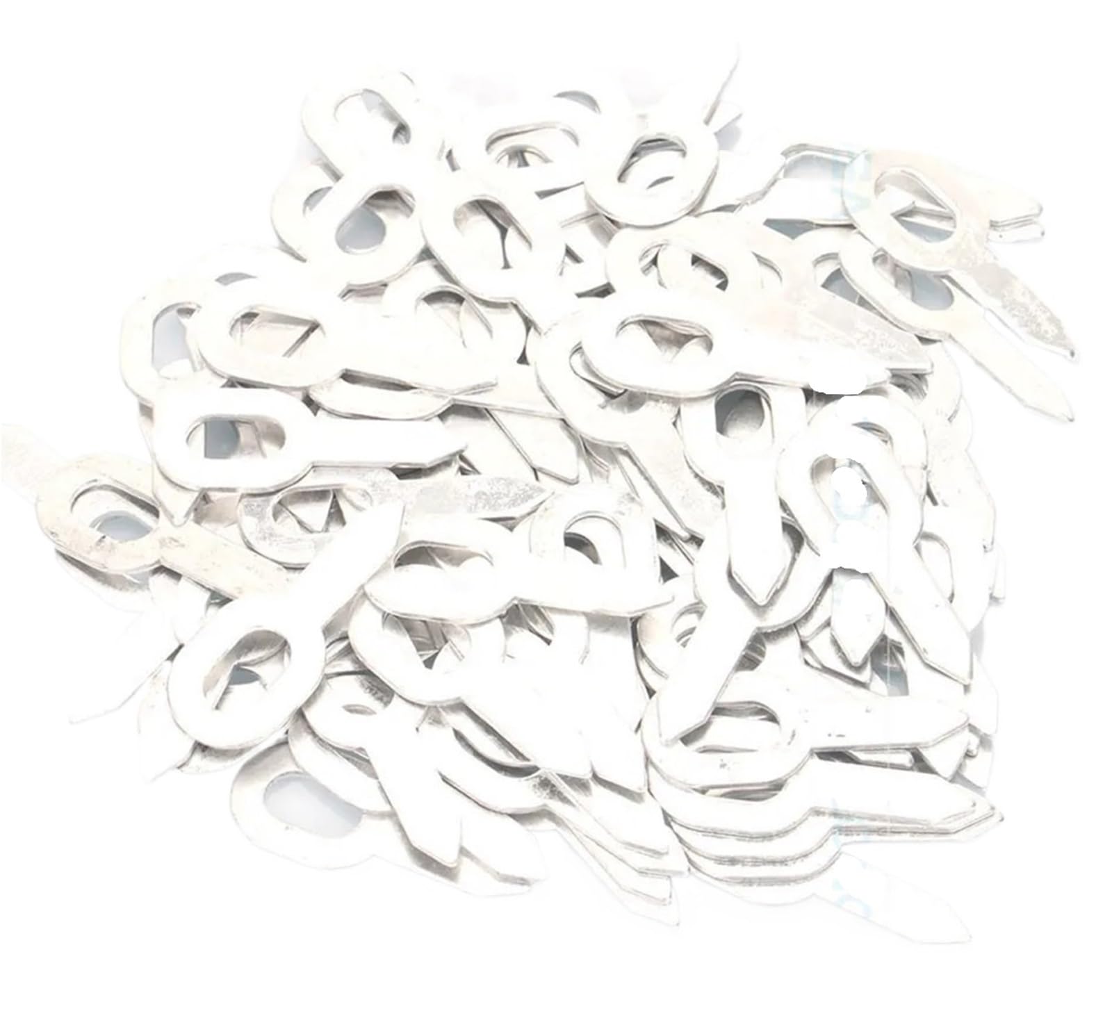 Dent Pulling Straight Washer 100Pcs Aluminum Dent Pulling Straight Washers for Spot Welder Panel Welding Machine - Essential Sheet Metal Tools Set