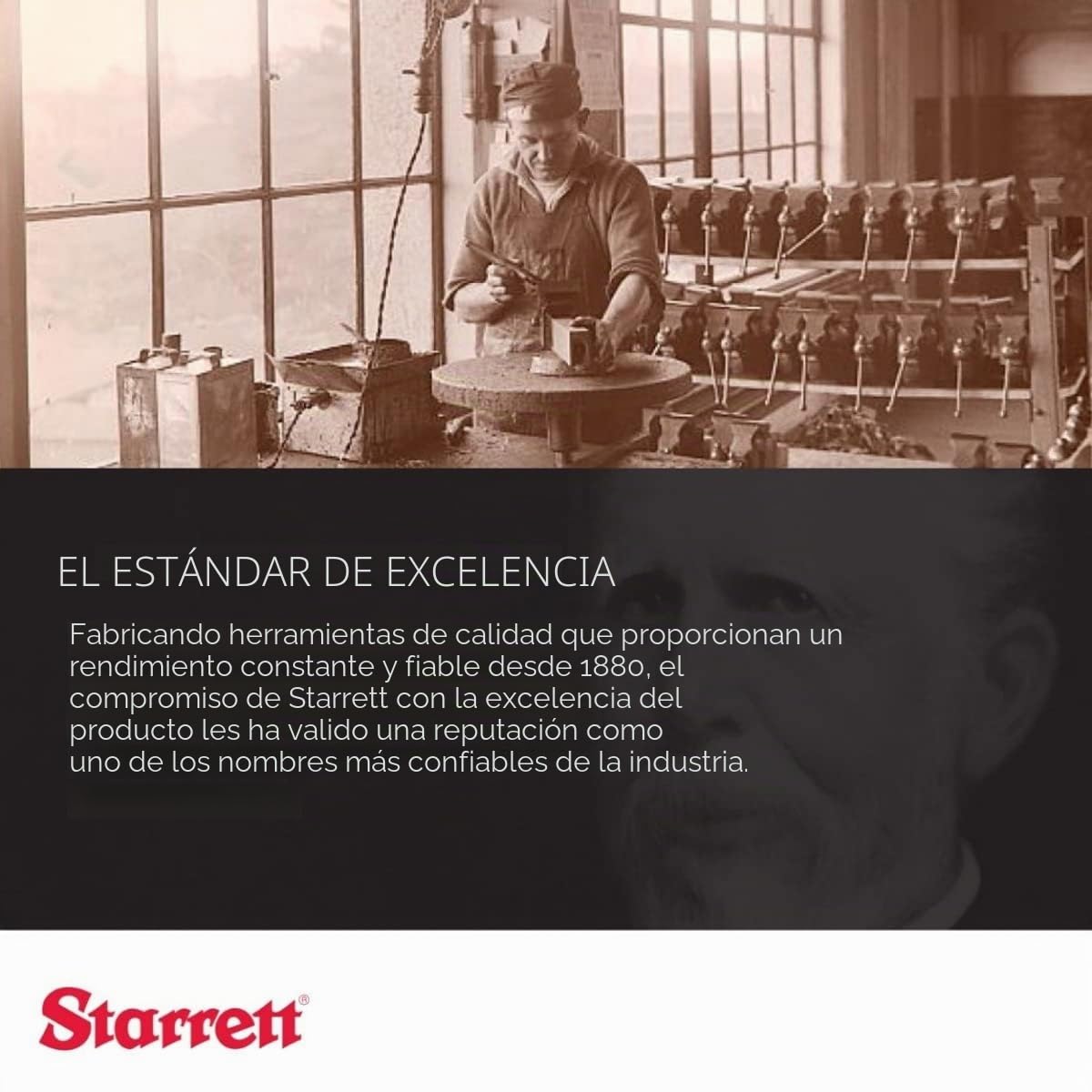 Starrett 50485 - Centro Punzón Con Vástago Redondo