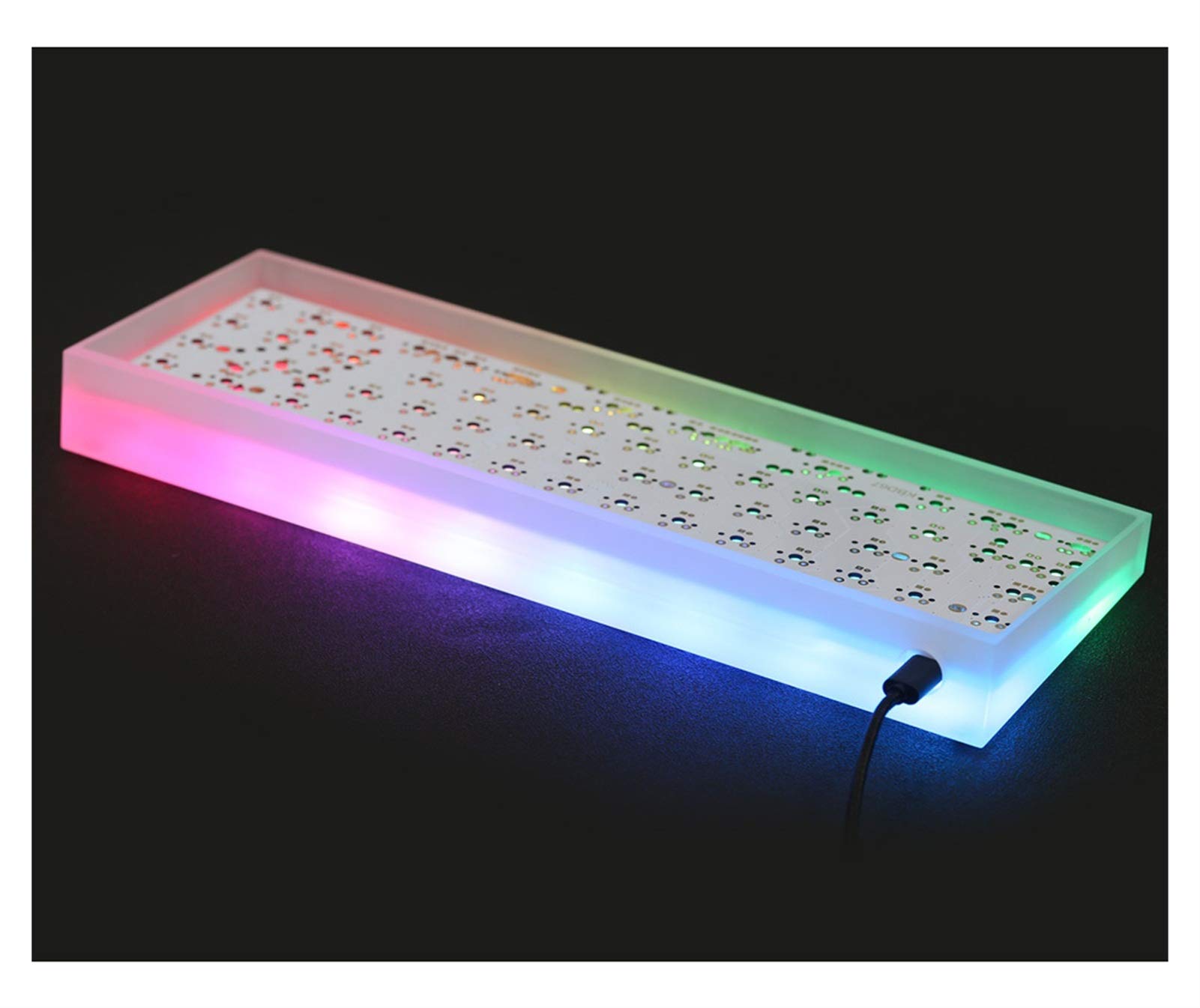 Amazon.co.jp: キーボードアクセサリー 65ページキットアクリル