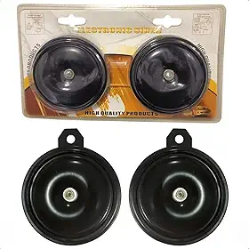 Par Buzina Paquerinha Universal Com Suporte 12v