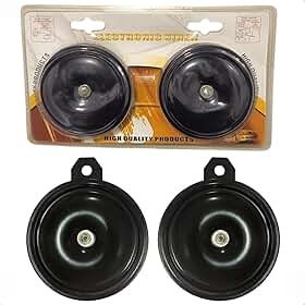 Par Buzina Paquerinha Universal Com Suporte 12v