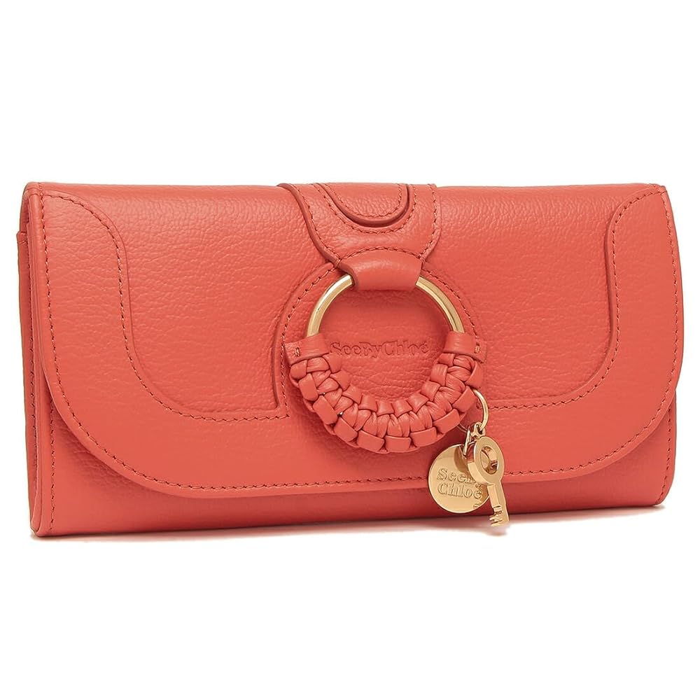 のり　Chloé シーバイクロエ　長財布　ハナ　本革　チャーム SEE BY CHLOE Hana long wallet (Chloe/長財布) 105139900【BUYMA】