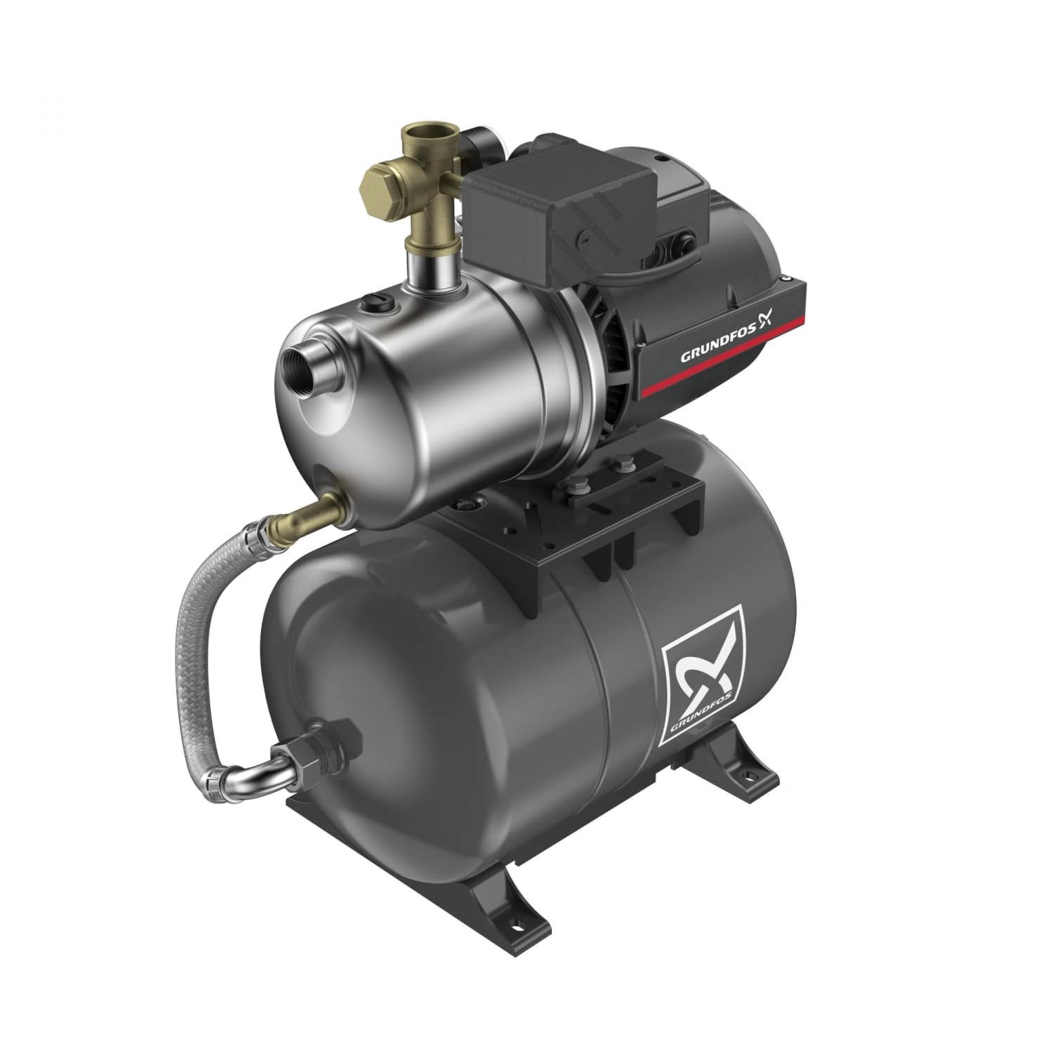 Grundfos Jp 3-42 Pt - Surpresseur D'eau Pour Maison 20l - Jusqu'à 8m