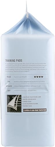 Miniatura 4 de MARTHA STEWART Almohadillas de entrenamiento para mascotas para todos los perros y cachorros  Almohadillas para cachorros de 23 x 23 pulgadas, 400