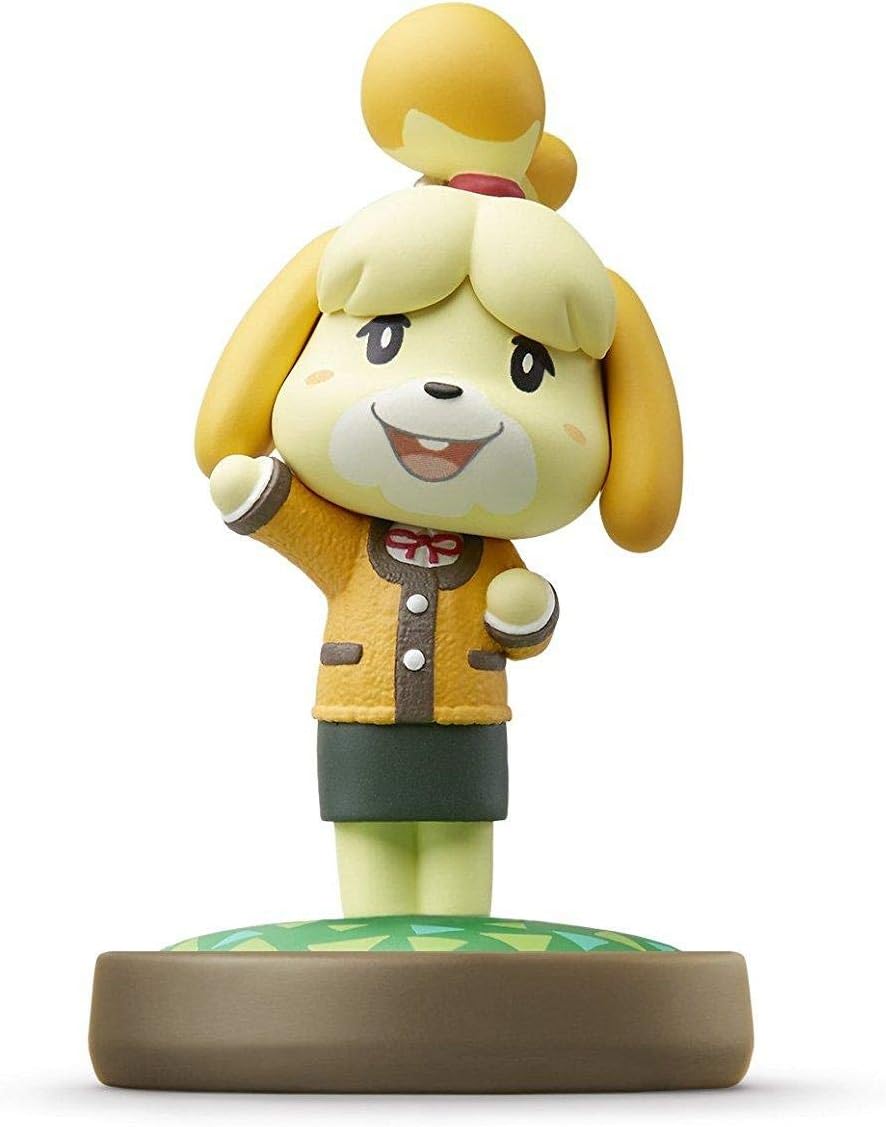Isabelle Amiibo Winter Outfit Amazon.ae Videogames