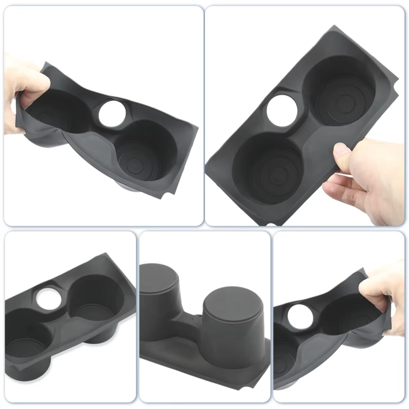Auto Innenraum Zubehör Compatibile Con BMW Per F22 F23 Serie 2 2011-2013 M2 F87 2015-2018 Accessori Portabicchieri Di Scarico Console Centrale Auto 51166993607-1