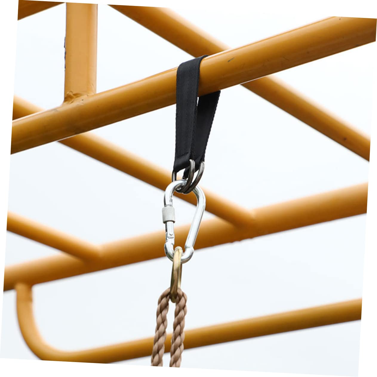 HEMOTON 6pcs Heavy Duty Tree Swing Straps for Outdoor Hammock Durable Hanging Tree Limb Ropes for Camping Picnics and Reliable Connection for Swings