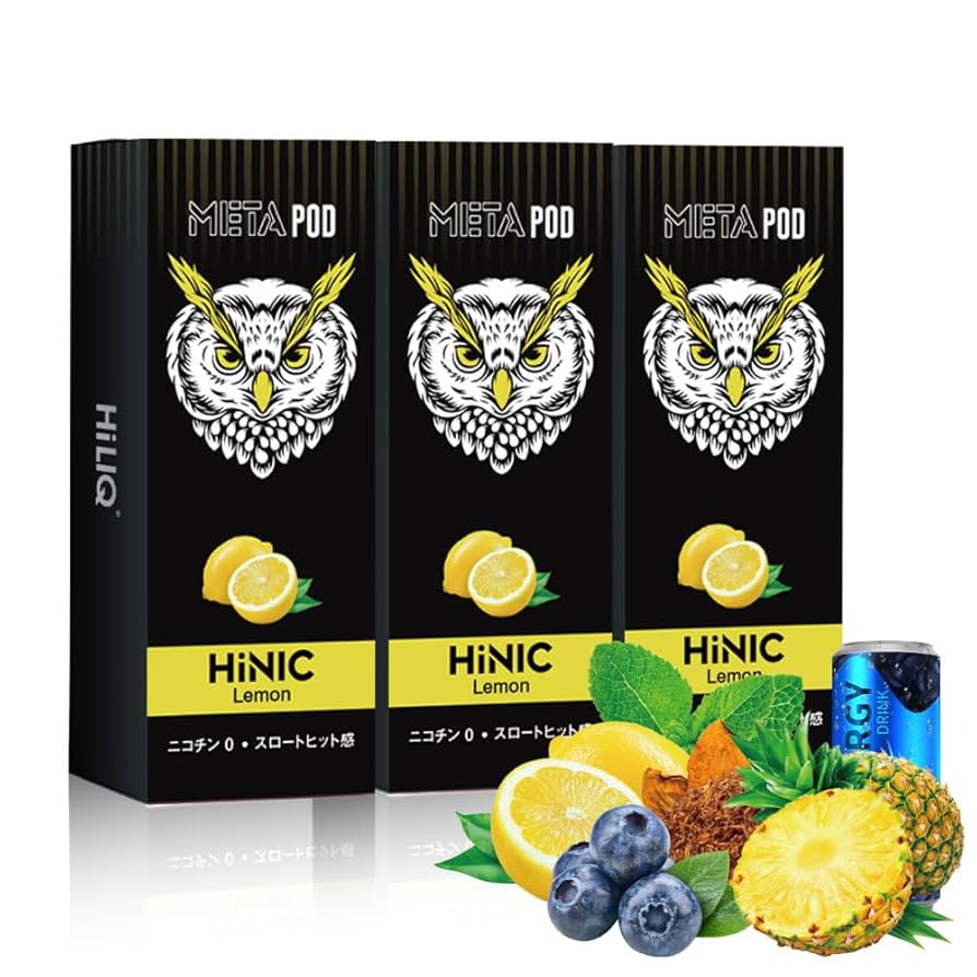 Amazon | HiLIQ META HiNIC 新型 リキッド ポッド カートリッジ