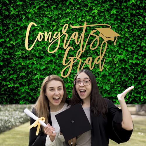 Fondo Fotográfico Graduación Verde 7x5 ft Mocsicka miniatura 7