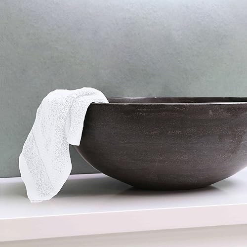 Miniatura 7 de White Classic - Juego de lujo de toallas de baño para baños hoteles spa y cocina toallas de algodón egipcio de alta absorción y de calidad hotelera