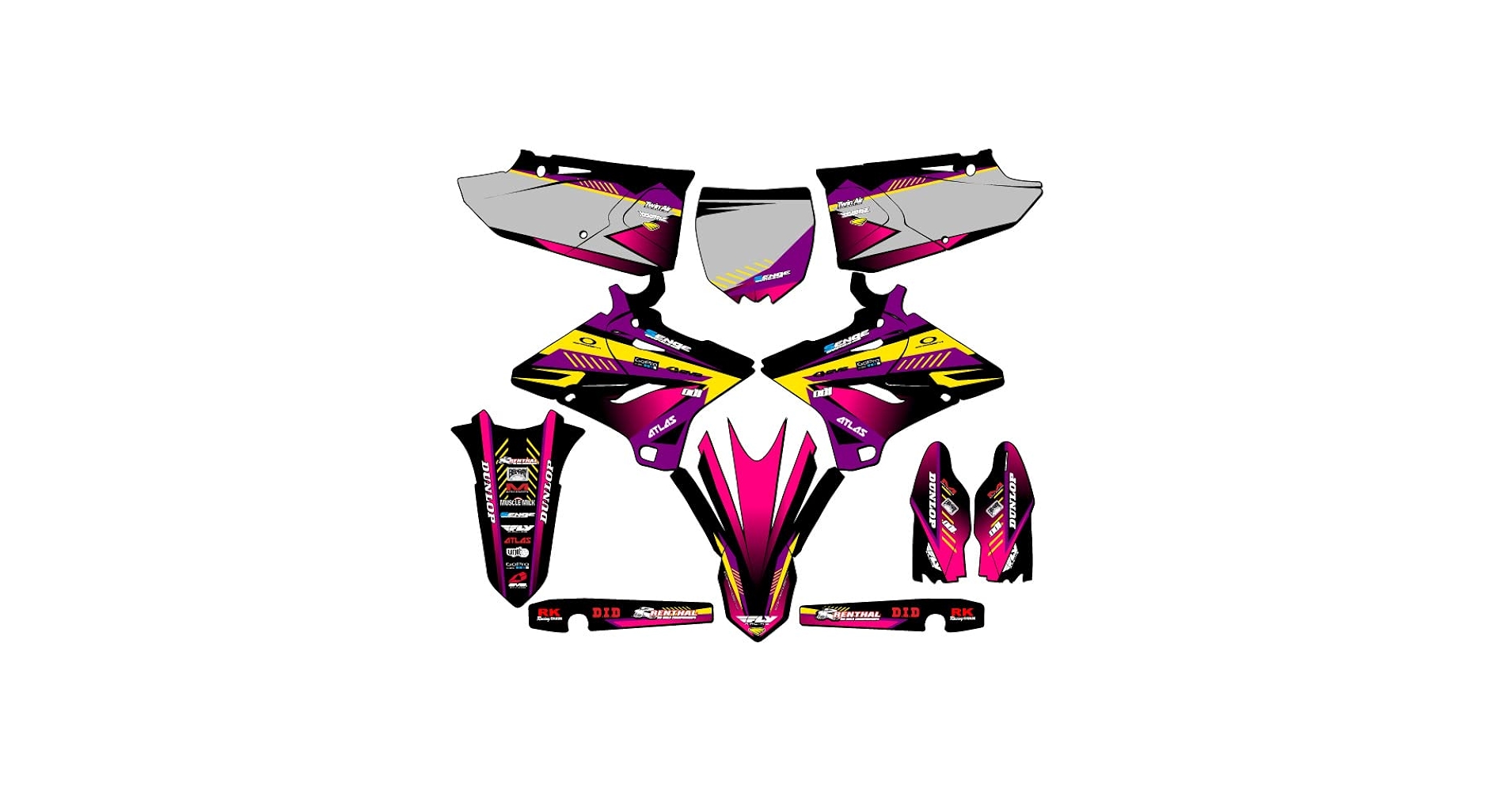 TRIPLE AUGHT DESIGN ステッカー　seiji TRIPLE AUGHT DESIGN ステッカー seiji TRIPLE AUGHT DESIGN