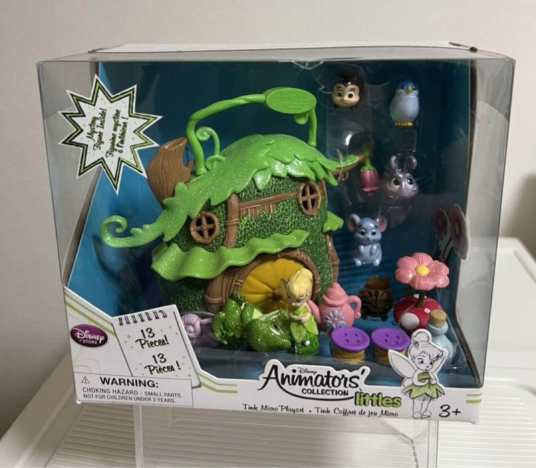 アニメータードール（ミニ）ティンカーベル、ベルのフィギュアとお家 Amazon.co.jp: アニメータードール（ミニ）ティンカーベルのフィギュア