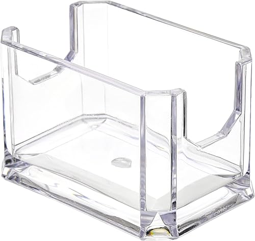 Miniatura 7 de Dicunoy Juego de 8 soportes para paquetes de azúcar organizador de azúcar transparente de plástico para barra de café contenedor de almacenamiento