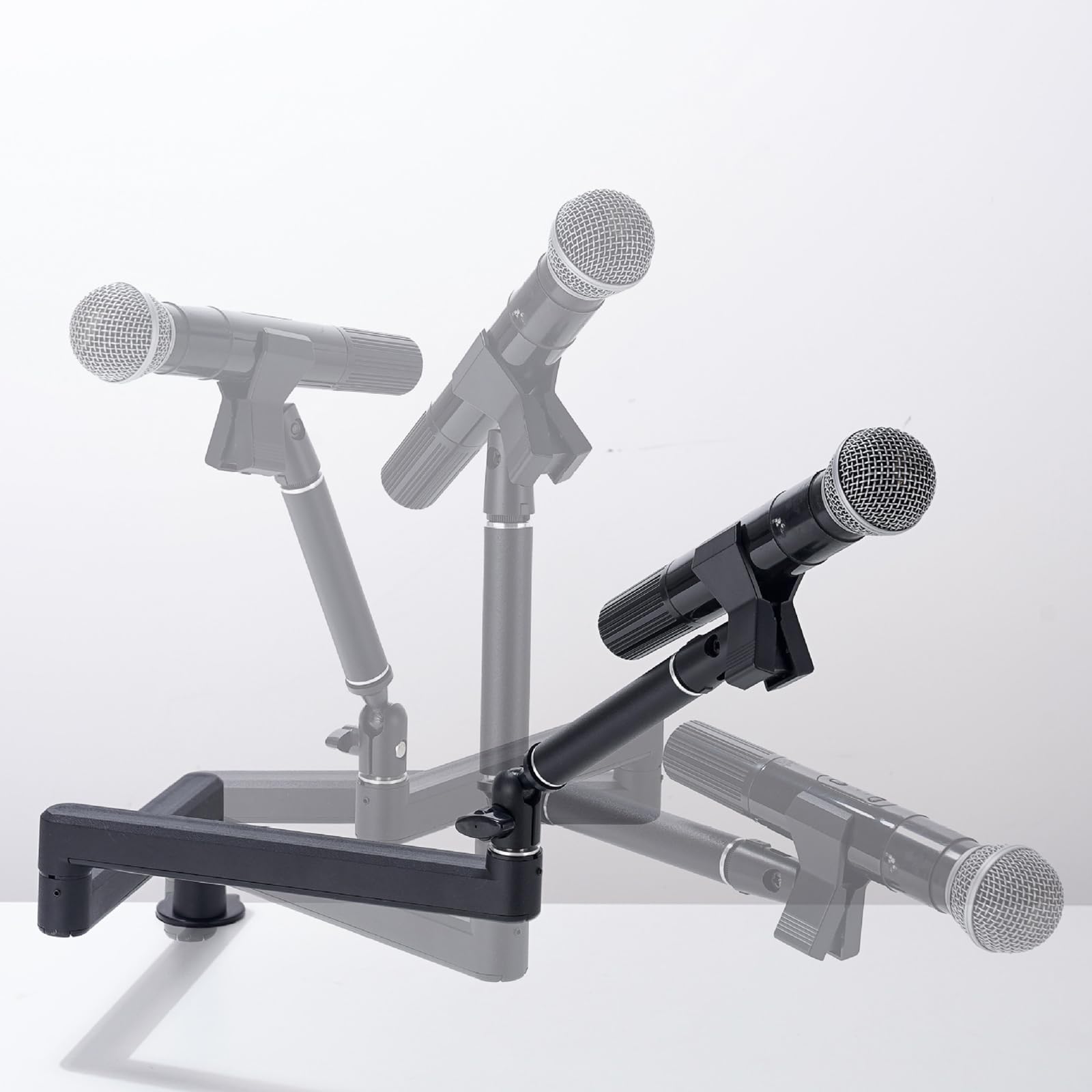 Mikrofonarm Management Schreibtisch Klemmmontage Verstellbarer Robuster Mikrofonständer Für Podcast Radioaufnahmen