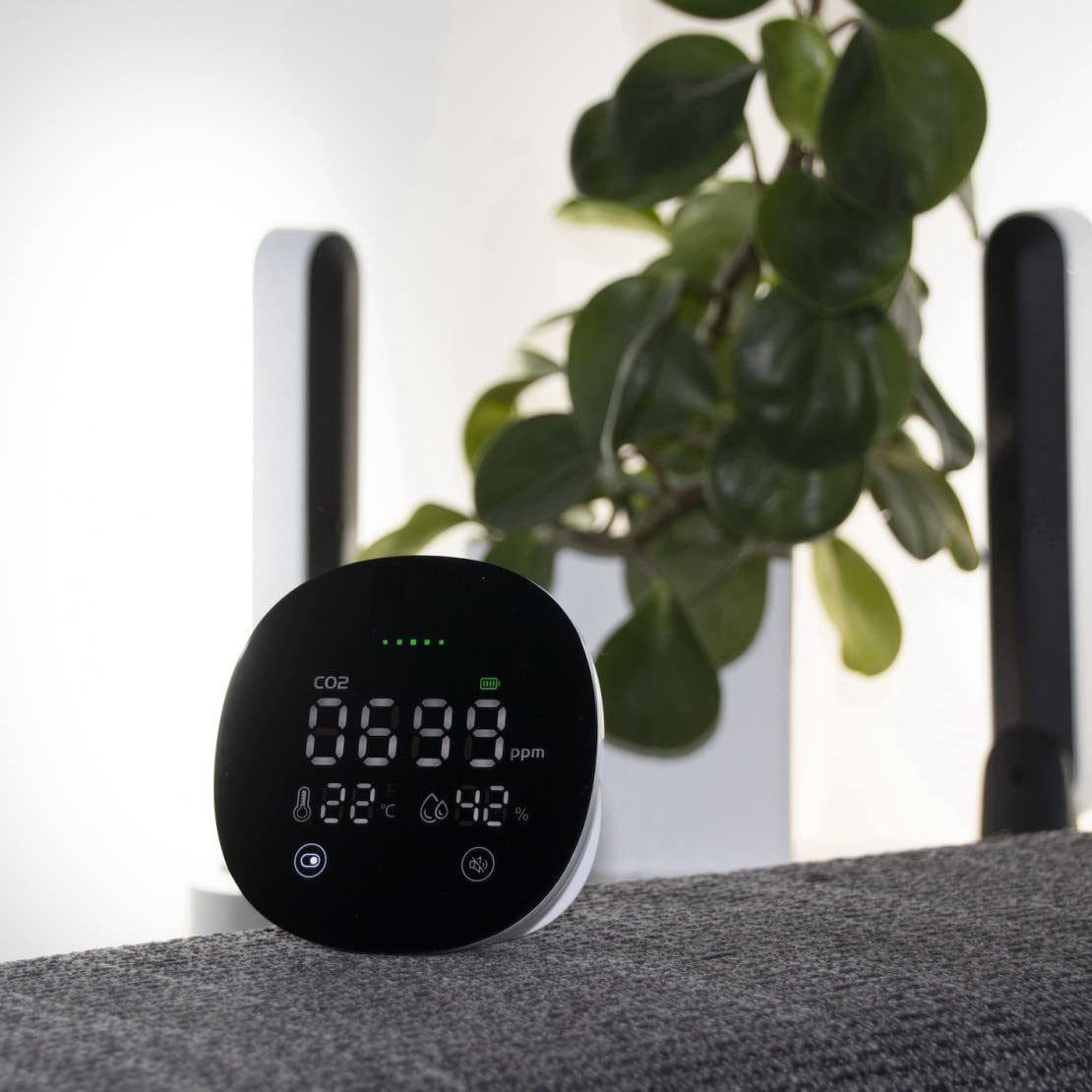 Chacon Détecteur de CO2 + Mesure température/humidité
